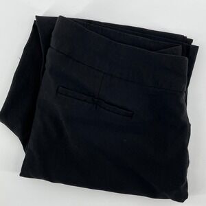 Chico's Dress Pants, Women, 2R (US 12), Black, Pull-On Stretch Trousers